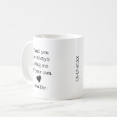 Merci Stepmère Gig Mug (Devant gauche)