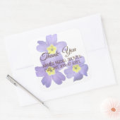 Merci, Stickers Fête des mariées Florale (Enveloppe)