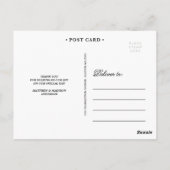 MERCI SUET | CARTE POST MERCI MARIAGE (Dos)