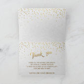 Merci sur mesure du Mariage Royal Gold (Intérieur)