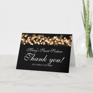 Merci Sweet 16 Hollywood Glam Gold