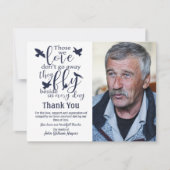 Merci Sympathie funéraire Ceux que nous Inséparabl (Devant)