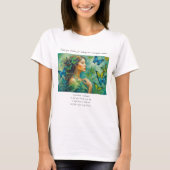 Merci, T-shirt Poem. (Devant)