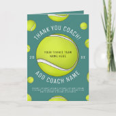 Merci Tennis Coach Ajouter Votre Équipe Joueurs No (Devant)