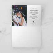 Merci Texte Rétro Photo Mariage (Intérieur)