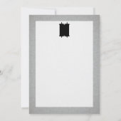 Merci Torah moderne gris et bleu (Dos)