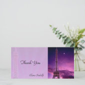 Merci Tour Eiffel Carte photo (Debout devant)