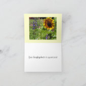 Merci tournesol (Intérieur)