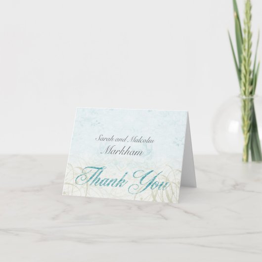 Merci turquoise et vert (Devant)