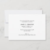 Merci turquoise Présentation de Photos de deuxième (Dos)