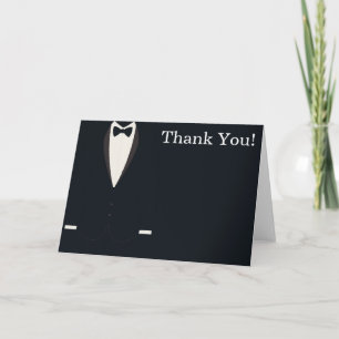 Merci Tuxedo noir et blanc