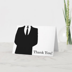 Merci Tuxedo noir et blanc