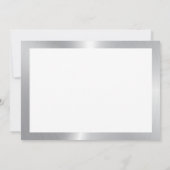 Merci typographie, argent et blanc arrière - plan (Dos)