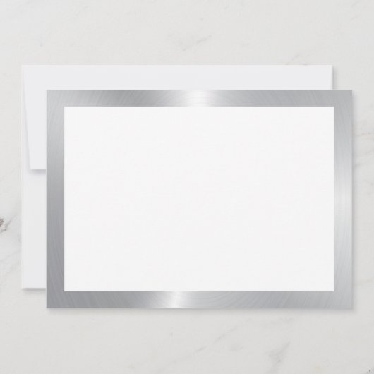 Merci typographie, argent et blanc arrière - plan (Dos)