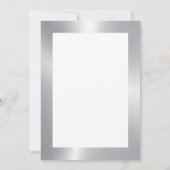 Merci typographie, argent sur arrière - plan blanc (Dos)