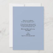 Merci Ultrasoné Il fait froid Baby shower extérieu (Dos)