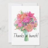 Merci Un Bouquet Floral (Devant)