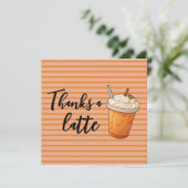 Merci Un Café Citrouille Latte (Debout devant)