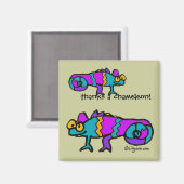 Merci un Chameleon ! Magnet (Recto/Verso)