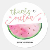 Merci un Melon merci sticker (Devant)