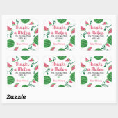 Merci Un Sticker Melon, Watermelon (Feuille)