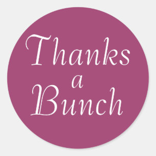 Merci un Stickers Bunch