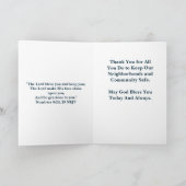 Merci une carte flic (Intérieur)