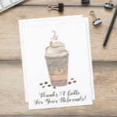 Merci une référence au café en latte