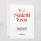 Merci Une très grande appréciation du patron ou du (Dos)