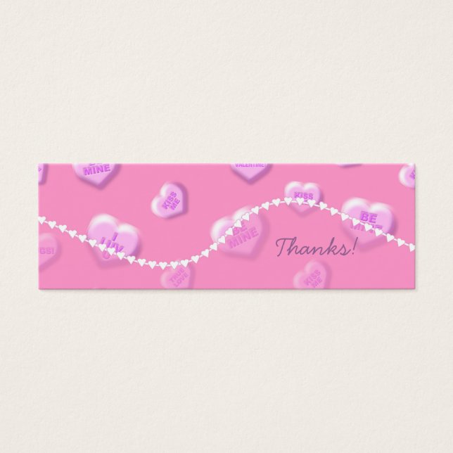 Merci Valentine Tags (Devant)