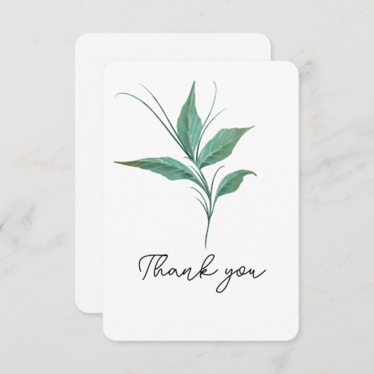 Merci vert en pierre (Devant / Derrière)