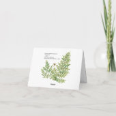 Merci Vert Grenouille Ferme Nature Jardin Aquarell (Dos)