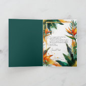 Merci vertical Oiseaux de Paradise Bliss (Intérieur)