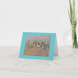 Merci vide de carte de note d'amour, salutation,