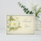 Merci vintage chic de marguerites (Debout devant)