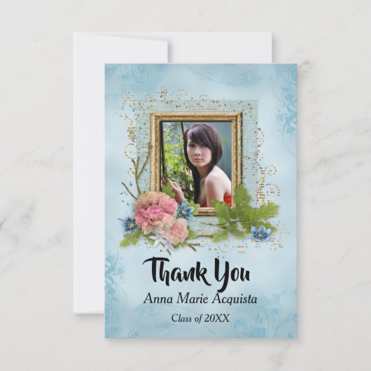 Merci vintage de diplôme de photographie (Devant)