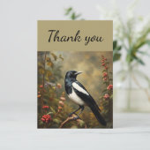 Merci Vintage Magpie Bird (Debout devant)