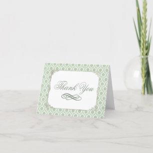 Merci Vintage vert pour mariée Shabby
