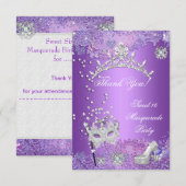 Merci Violet Douce Seize 16 Mascarade (Devant / Derrière)