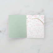 Merci | Vivante bulles rose et vert (Intérieur)