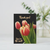 Merci, Vous êtes la meilleure carte postale avec d (Debout devant)