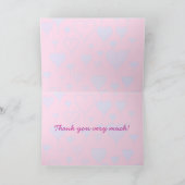 Merci vraiment carte (Intérieur)