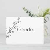 Merci Watercolor Leaf (Debout devant)