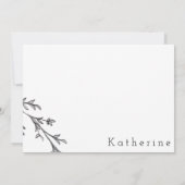 Merci Watercolor Leaf (Dos)