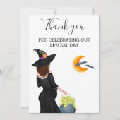 Merci Witch Baby shower Halloween (Devant)