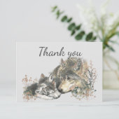 Merci Wolf & Cub Parent Babysitter (Debout devant)