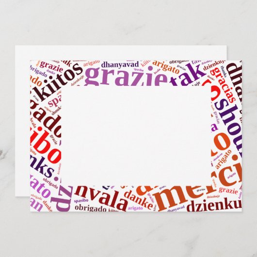 Merci Word cloud (Devant / Derrière)