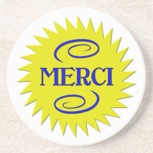 Merci Zandsteen Onderzetter