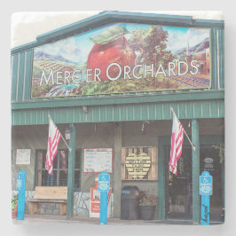 Mercier Orchard, Blue Ridge, Georgia, appels, Stenen Onderzetter