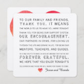 Mercredi Merci Cartes | Coeur d'aquarelle (Devant / Derrière)